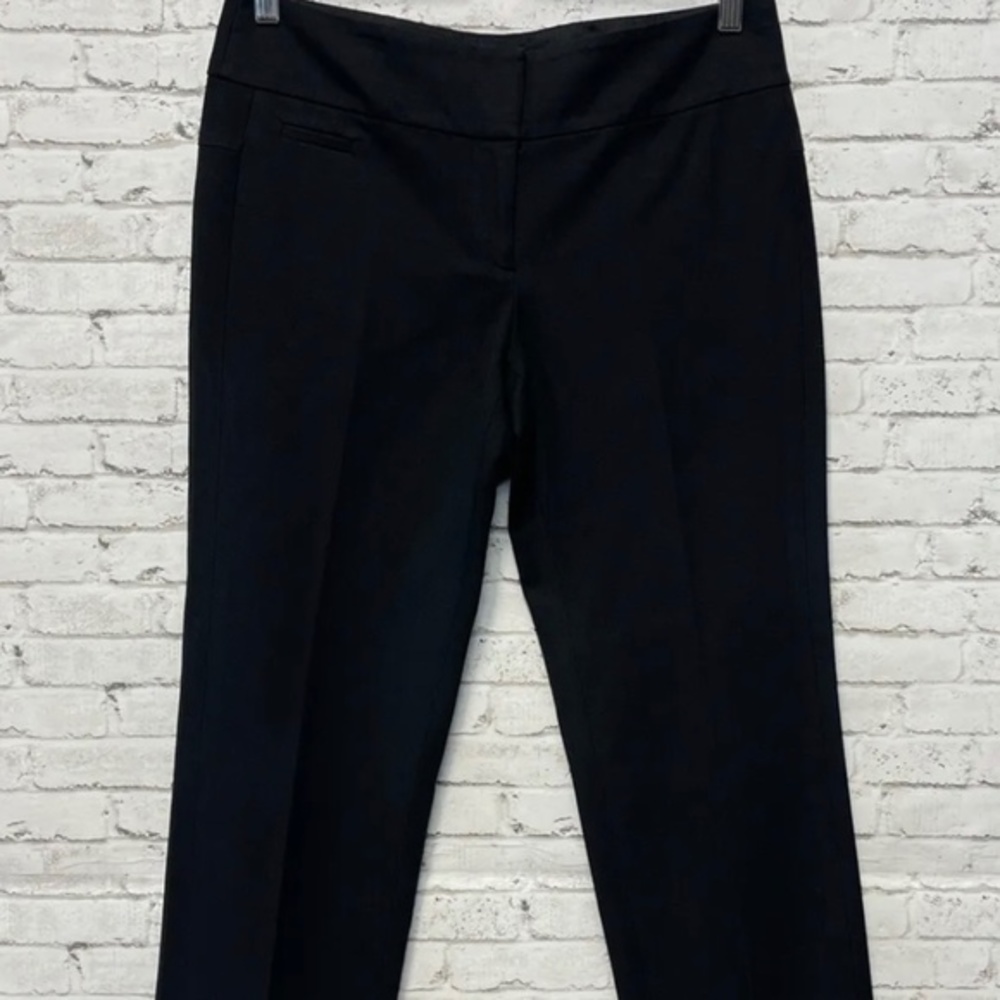Ann Taylor Loft Julia Straigh Black‎ Pants - Size 14